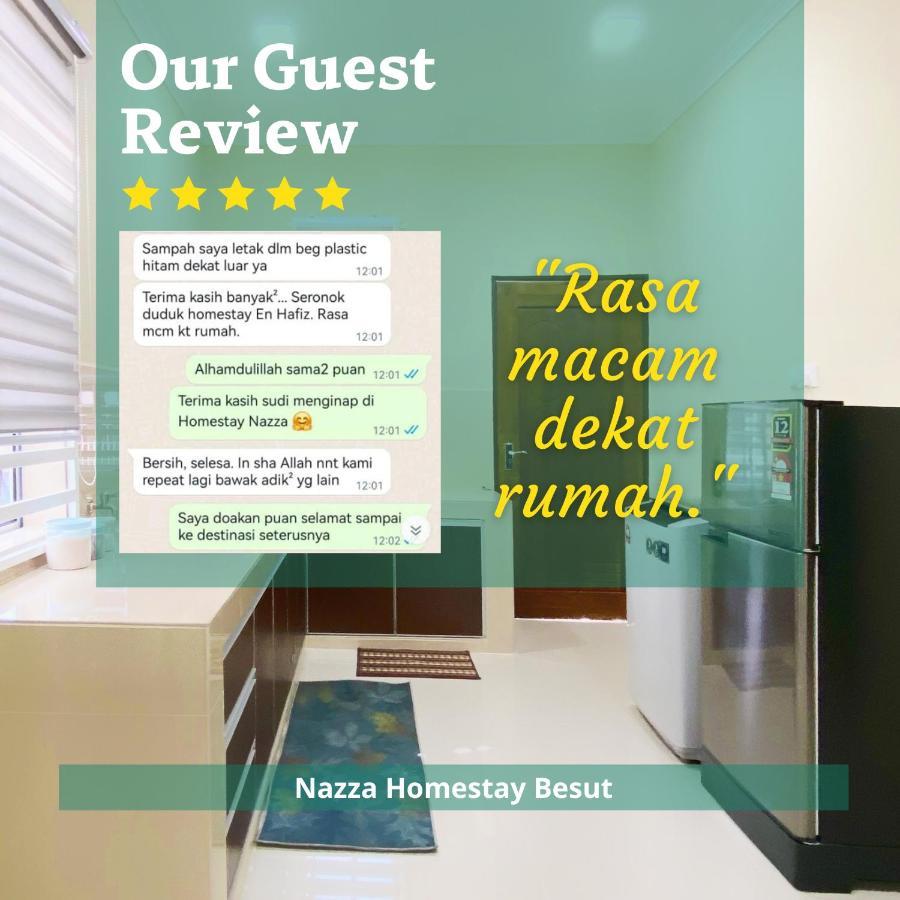 Nazza Homestay Besut With Swimming Pool Kampung Raja Exterior foto