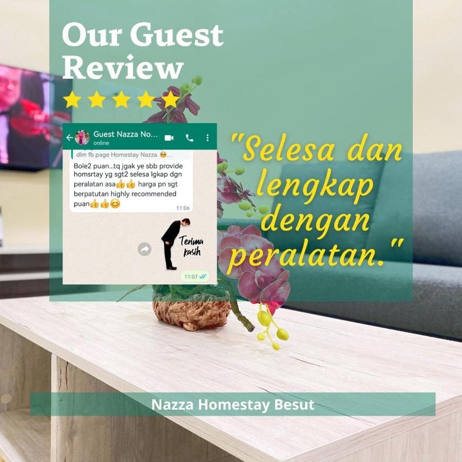 Nazza Homestay Besut With Swimming Pool Kampung Raja Exterior foto